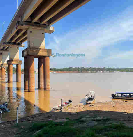 Rio Madeira atinge 5,17 metros e Defesa Civil estima que seca possa ser pior que a de 2022