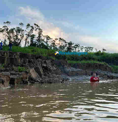 Idoso morreu de parada cardíaca durante deslizamento de barranco, diz Corpo de Bombeiros