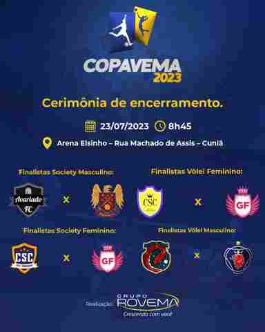 Grupo Rovema realiza final da 5ª Copavema 2023