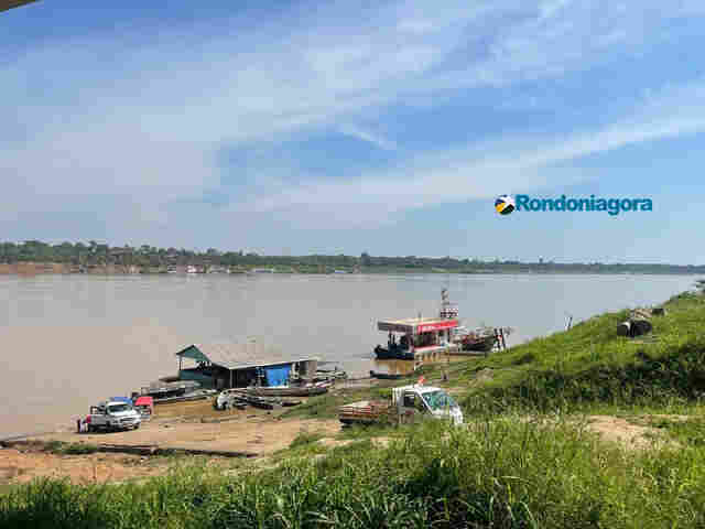 Defesa Civil faz alerta sobre riscos do baixo nível das águas do rio Madeira