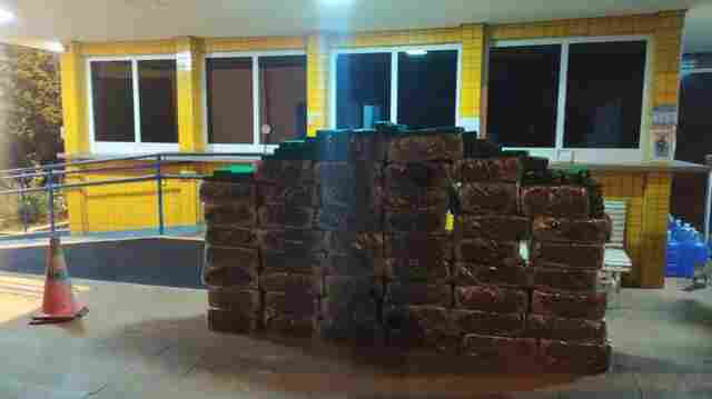 Ação conjunta da PRF e Polícia Civil apreende mais de uma tonelada de drogas em Rondônia e Goiás