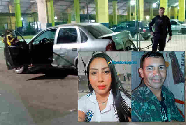 Vídeo: Casal foi assassinado com 6 tiros na região central de Porto Velho