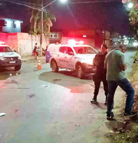 PM prende envolvido em assassinato em frente a boate na capital; mulher é investigada
