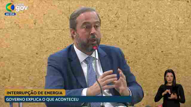 Apagão foi evento raro e não tem a ver com suprimento de energia, diz ministro; PF vai investigar causas