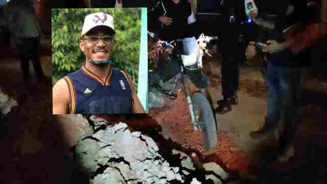 Motociclista morre após atingir entulhos em via, um dia antes do aniversário 