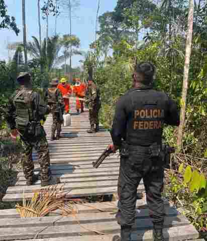Operação da PF investiga desmatamento de área equivalente a 50 estádios do Maracanã, em Rondônia