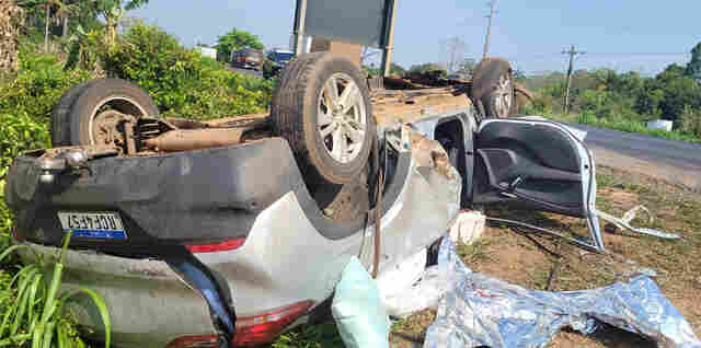 Mulher morre após capotamento de Tracker, na BR-364, em Candeias