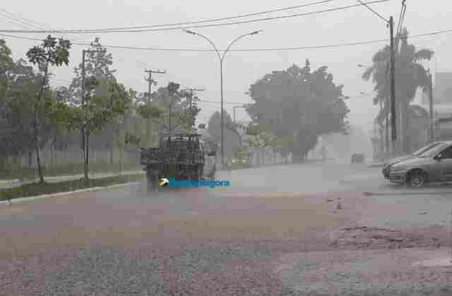 Chuva deste domingo em Porto Velho superou a acumulada de todo o mês de agosto