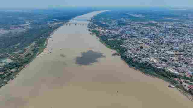 Nível do rio Madeira continua em cota de alerta devido à estiagem

