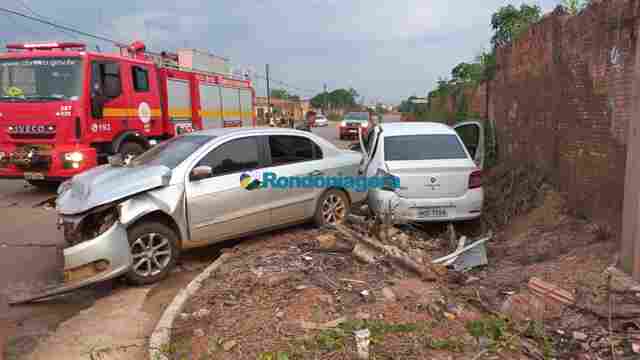Grave acidente deixa feridos na zona leste  da capital