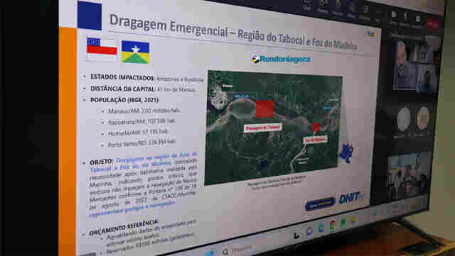 Ministérios vão investir mais de R$ 100 milhões no rio Madeira para minimizar impactos da seca
