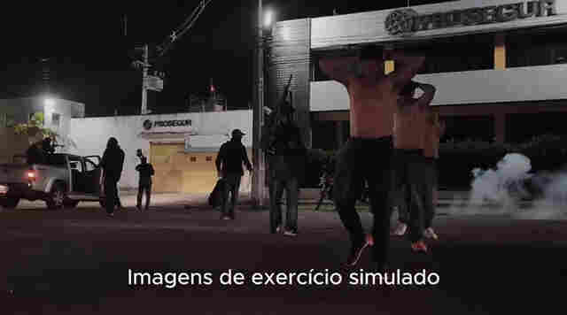 Simulação na capital terá explosão de bombas, troca de tiros, perseguição policial e acompanhamento de aeronave