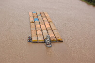 Seca no rio Madeira: desembarque do gás de cozinha para Porto Velho deve ser feito em Humaitá