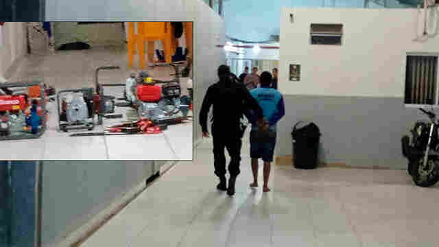 Casal é preso oferecendo máquinas furtadas de loja agropecuária para policial