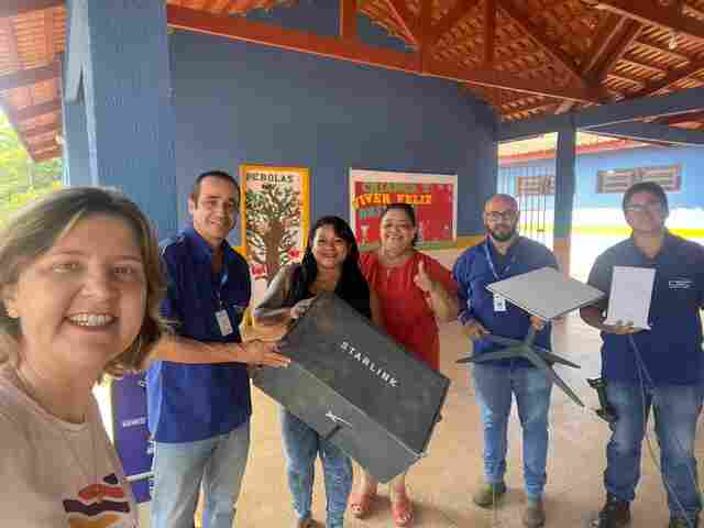 Grupo Rovema faz doação de internet para escola rural em Porto Velho