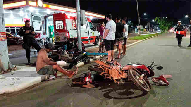 Idoso bêbado e sem habilitação causa grave acidente e perde o dedo em Porto Velho