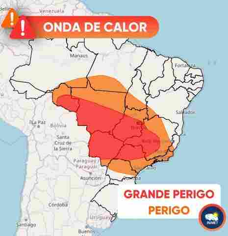 Alto Paraíso e Ariquemes devem ter onda de calor, alerta o Instituto Nacional de Meteorologia