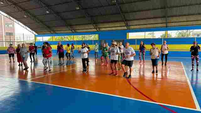 Terceira idade intensifica treinos para disputas dos Jogos Interativos Viver Ativo