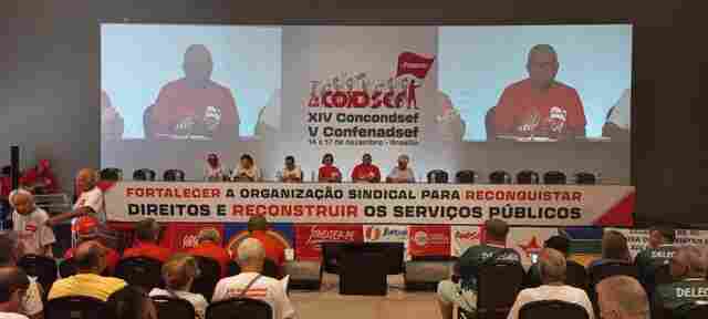 Concondsef e Confenadsef: Segundo dia de congresso inicia com painel de debate sobre conjuntura e desafios da classe trabalhadora