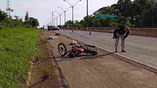 Idoso sem habilitação, morre ao tentar cruzar pista da BR-364 pela mureta em Porto Velho
