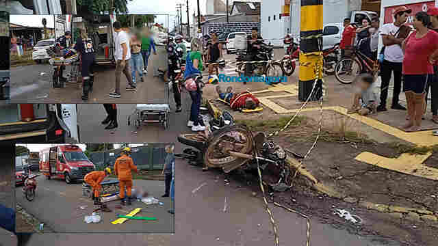 Motorista de HB20 invade preferencial e causa grave acidente com três vítimas na zona leste