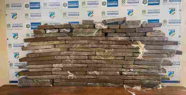 PM apreende mais de 80 kg de maconha próximo a creche em Ji-Paraná