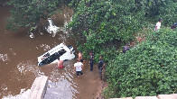 Cinco pessoas morrem em Pimenteiras após caminhonete cair em rio