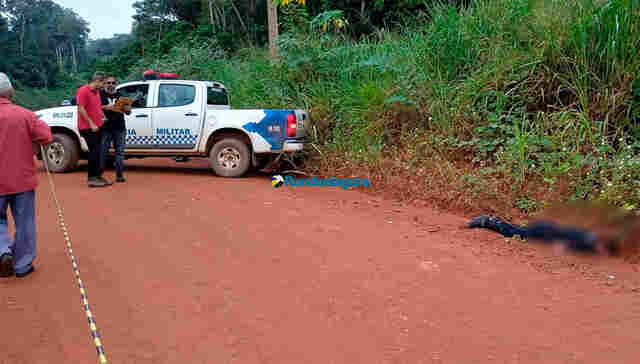 Corpo de homem crivado de balas é encontrado na estrada da Areia Branca, em Porto Velho