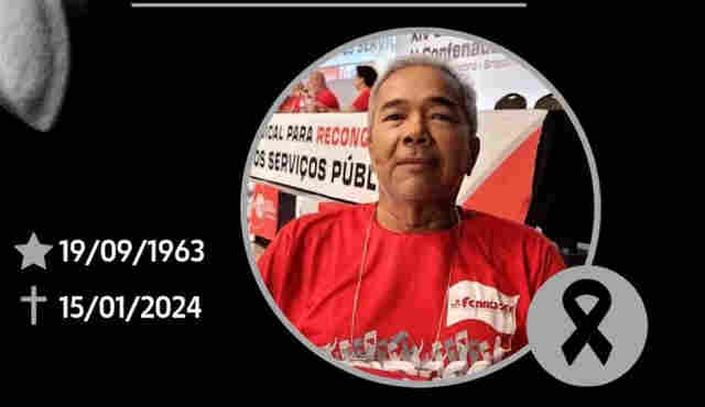 Sindsef - Nota de falecimento- Paulo da Silva Vieira