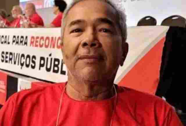 Sindicalista Paulo Vieira morreu de infarto fulminante; enterro é às 16 horas