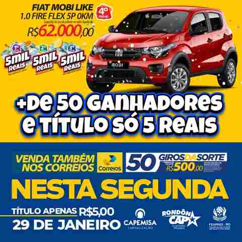 Rondoncap celebra 12 Anos e sorteio será na segunda-feira