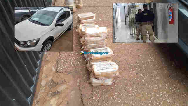 Traficante é preso com 60 kg de cocaína na BR-364, em Porto Velho