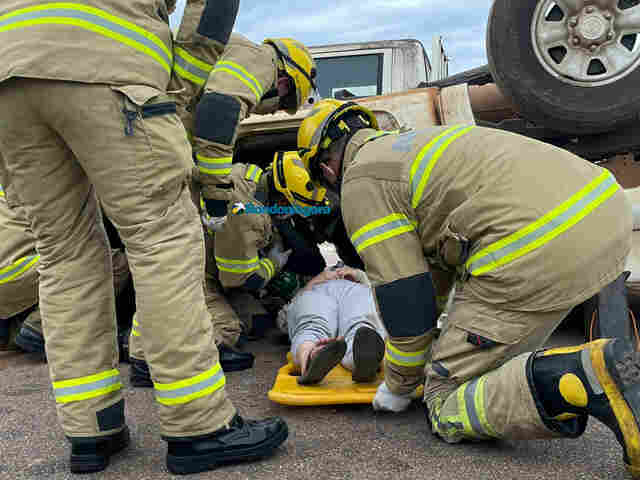 Detran lança campanha com simulação de grave acidente no Espaço Alternativo