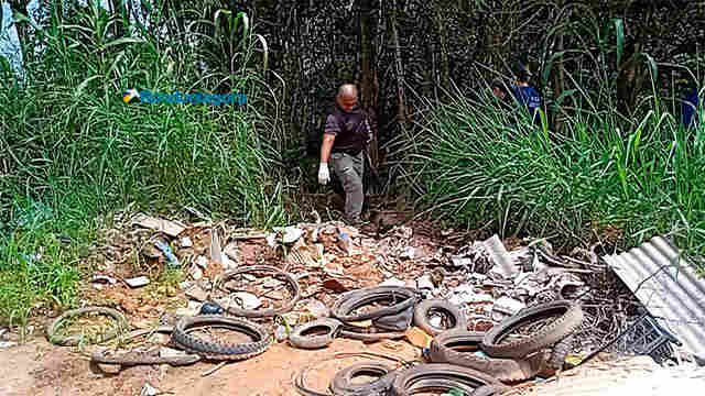Corpo carbonizado de homem é encontrado nas margens de estrada em Porto Velho