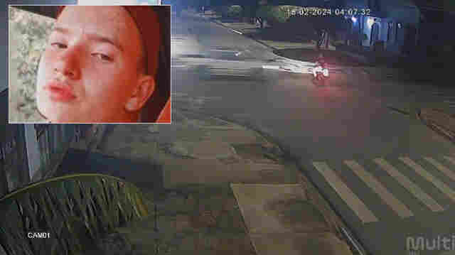 Sem habilitação, jovem motociclista morre em colisão com S-10