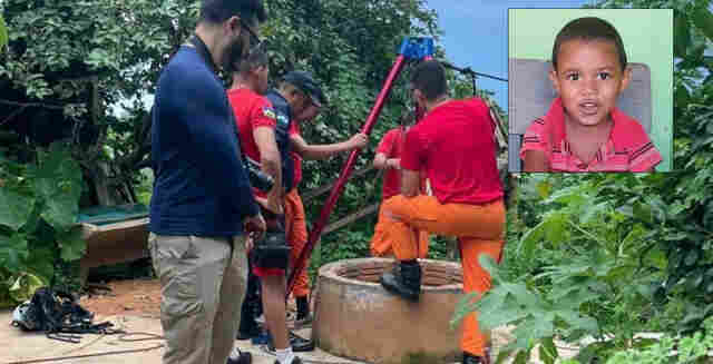 Madrasta é presa após Polícia encontrar corpo de menino de 2 anos 11 meses anos dentro de poço