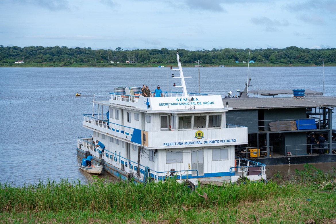 Barco Saúde inicia primeira viagem do ano para atendimento aos ribeirinhos
