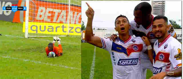 Com gol de Fagner e grandes defesas de Digão, Porto Velho vence o Remo pela Copa do Brasil