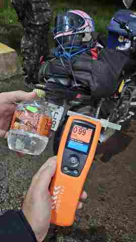 PRF prende motorista sem CNH, bêbado e se passando por militar