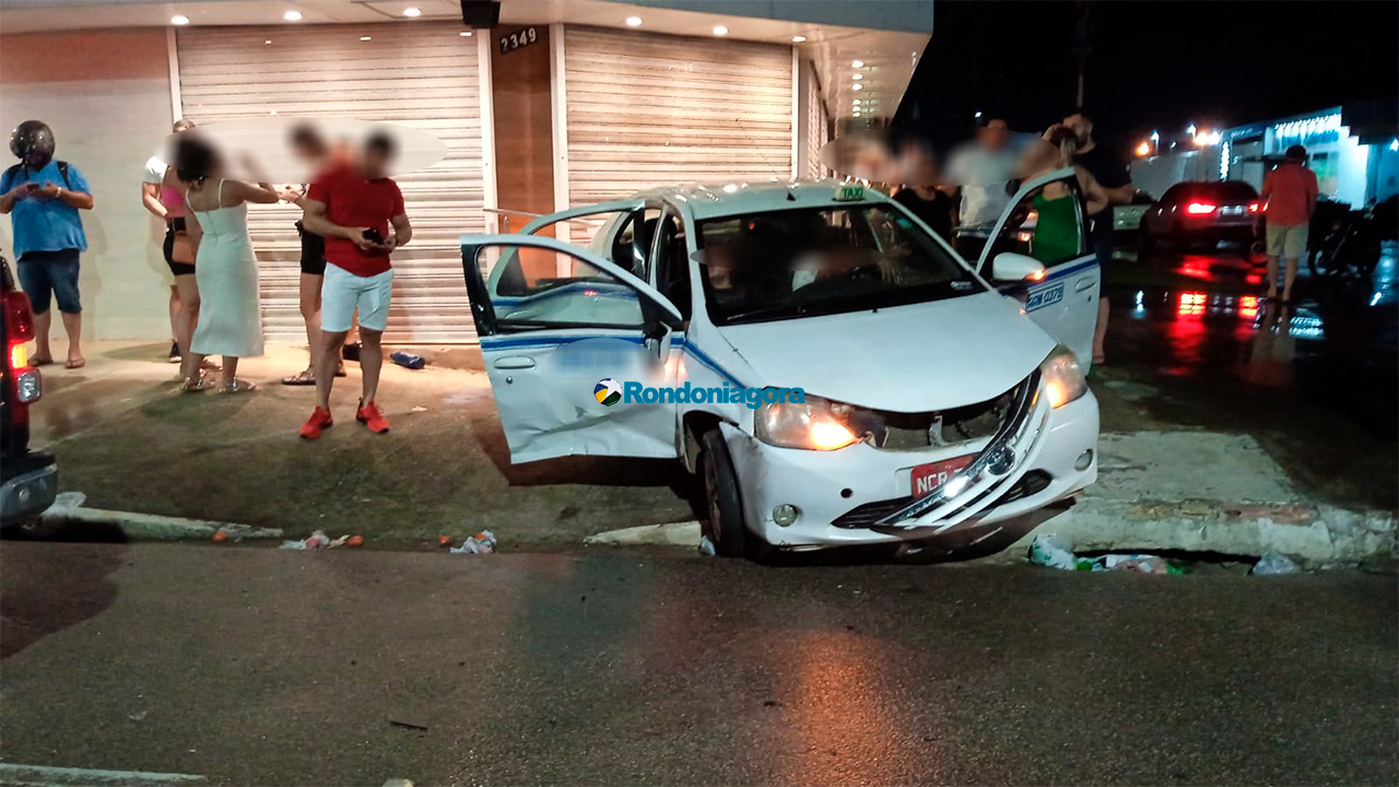Grave acidente deixa 4 feridos na região central de Porto Velho
