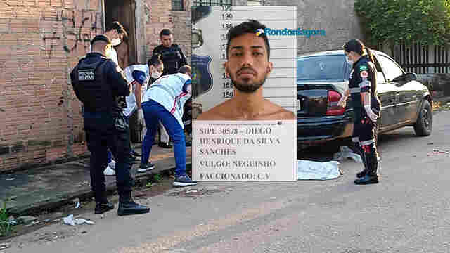 Homem morto com vários tiros no domingo havia saído há pouco tempo da prisão e era de facção