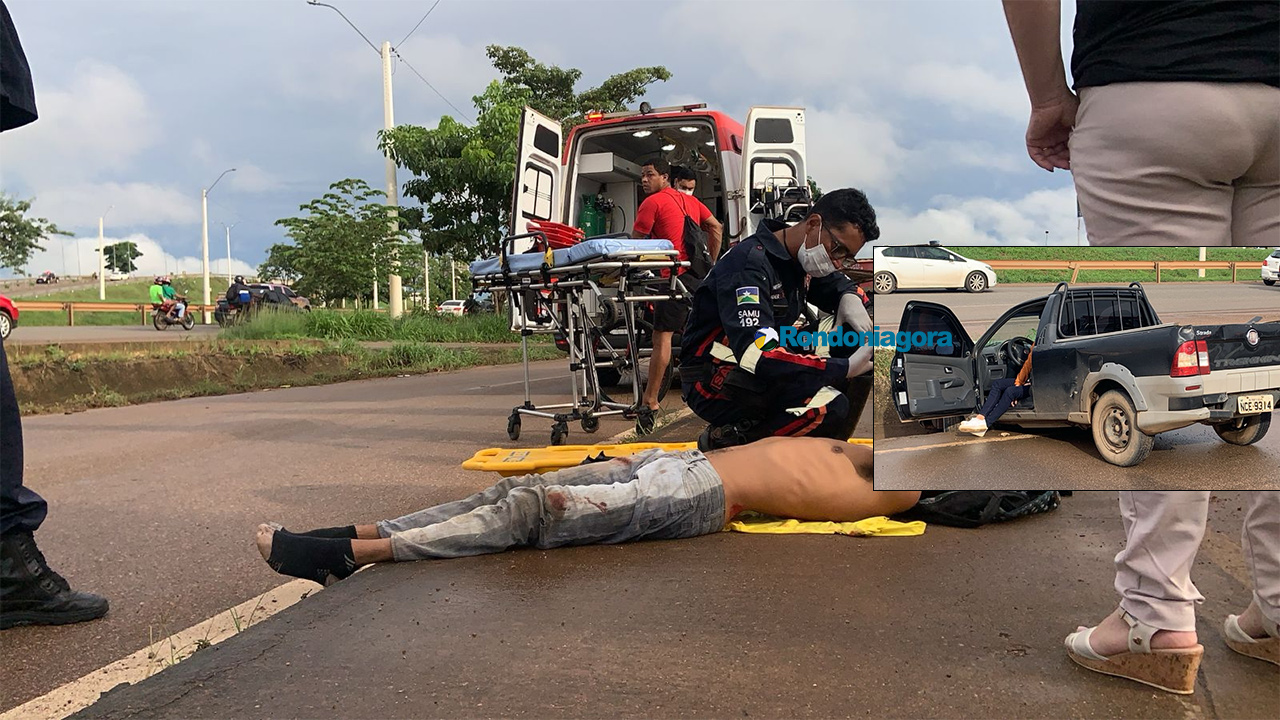 Mulher atropela ciclista após ser "fechada" na rua da Beira
