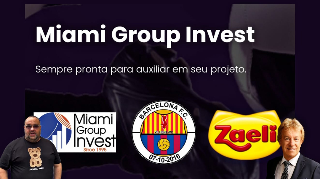 Miami Group Invest e Zaeli Alimentos apoiam o futebol rondoniense