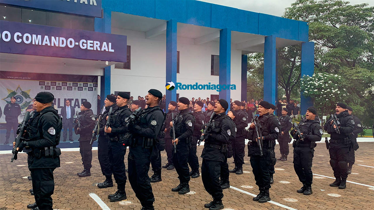 Batalhão especializado em combate ao crime organizado é apresentado e tem armas de última geração