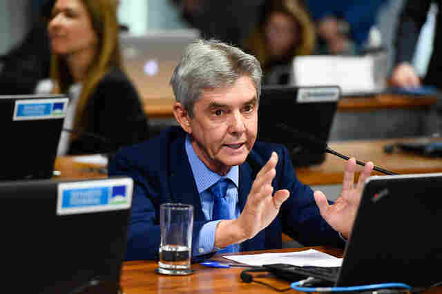 Senador Jaime Bagattoli defende garantias na tarifa para concessão da hidrovia do rio Madeira, durante audiência pública