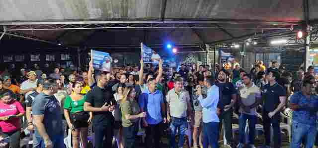 Grande encontro marca arrancada da campanha de Rayate Gomes