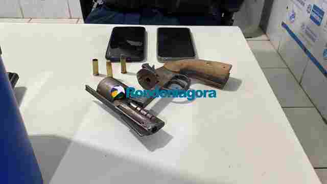 Adolescentes criminosos são detidos após assalto com arma caseira