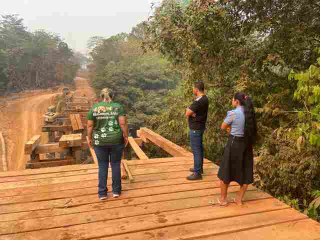 Vereadora Márcia Socorristas Animais Realiza Fiscalização em Ponte da Bacia Leiteira
