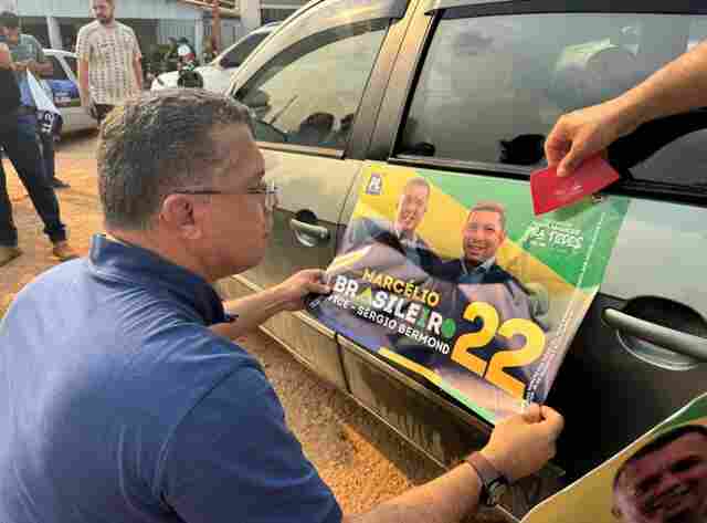 Marcélio recebe apoio de 20 deputados estaduais, 11 parlamentares federais e do ex-presidente Bolsonaro