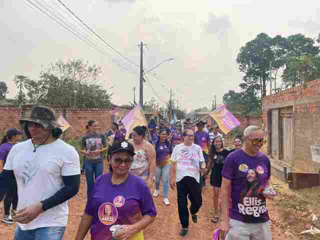 Vereadora Ellis Regina intensifica visitas a apoiadores nos últimos dias de campanha